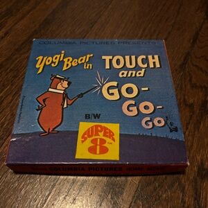 Yogi Bear Super 8mm Film "Touch and Go-Go-Go" 1961